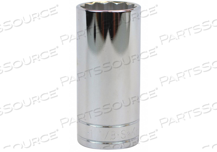 SOCKET 1/2 IN DR 1-1/8 IN. 12 PT. by SK Professional Tools SOCKET 1/2 IN DR 1-1/8 IN. 12 PT. by SK Professional Tools