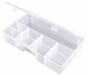 ADJUSTABLE COMPARTMENT BOX TRANSLUCENT by Flambeau, Inc.