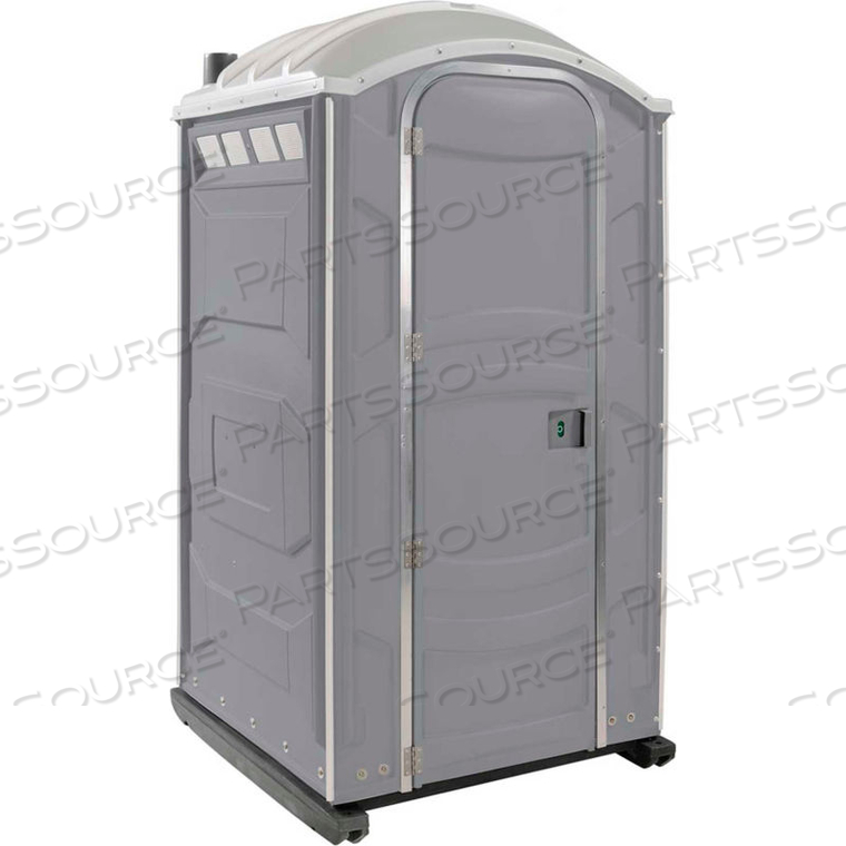 PJN3 PORTABLE RESTROOM PEWTER by Polyjohn