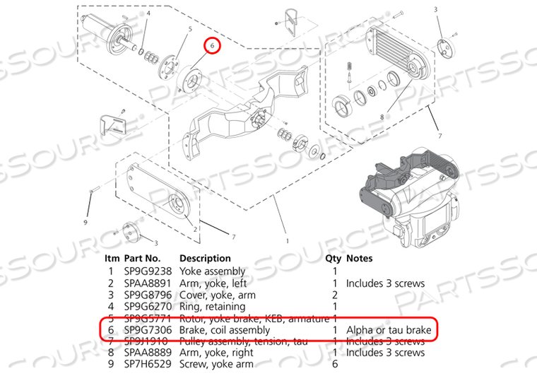 ASSEMBLY-COIL, BRAKE ASSEMBLY-COIL, BRAKE