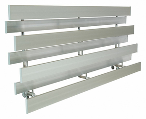 BLEACHER 4 ROWS 24 SEATS 12 FT L by National Recreation Systems