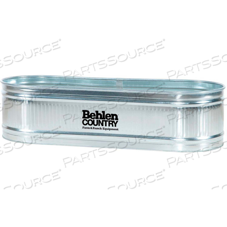 STEEL STOCK TANK ROUND END APPROXIMATELY 280 GALLON by Behlen Mfg. STEEL STOCK TANK ROUND END APPROXIMATELY 280 GALLON by Behlen Mfg.