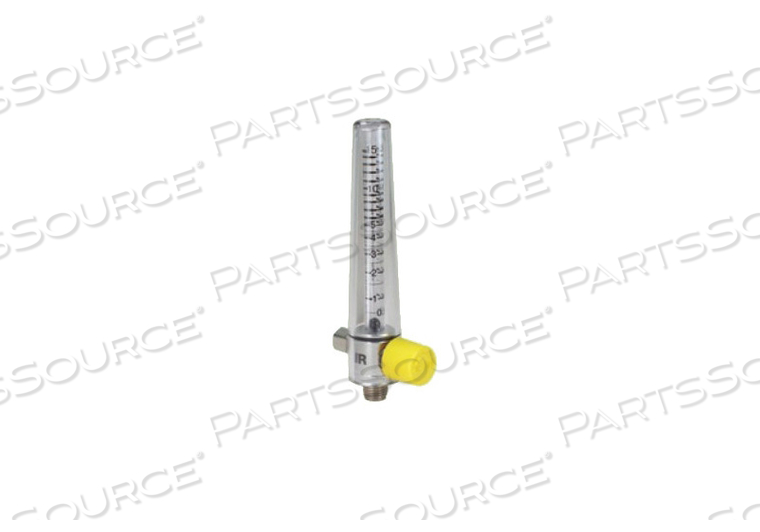 COMPACT FLOWMETER, 0 TO 15 LPM, 50 PSI, AIR, POLYCARBONATE, +/-0.25 TO 0.5 LPM, 70 DEG F by Precision Medical, Inc. COMPACT FLOWMETER, 0 TO 15 LPM, 50 PSI, AIR, POLYCARBONATE, +/-0.25 TO 0.5 LPM, 70 DEG F by Precision Medical, Inc.