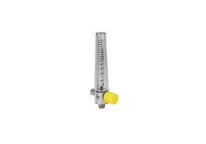 COMPACT FLOWMETER, 0 TO 15 LPM, 50 PSI, AIR, POLYCARBONATE, +/-0.25 TO 0.5 LPM, 70 DEG F by Precision Medical, Inc. COMPACT FLOWMETER, 0 TO 15 LPM, 50 PSI, AIR, POLYCARBONATE, +/-0.25 TO 0.5 LPM, 70 DEG F by Precision Medical, Inc.