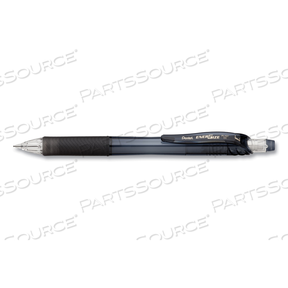 ENERGIZE-X MECHANICAL PENCIL, 0.7 MM, HB (#2.5), BLACK LEAD, BLACK BARREL by Pentel of America