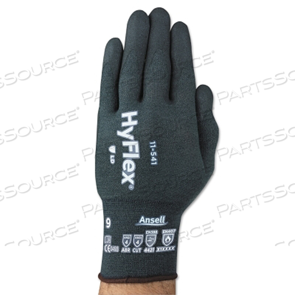 11-541 NITRILE FOAM PALM COATED GLOVES, SIZE 11, GRAY by Ansell Healthcare