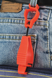 GLOVE GUARD CLIP BLAZE ORANGE BLANK by Glove Guard