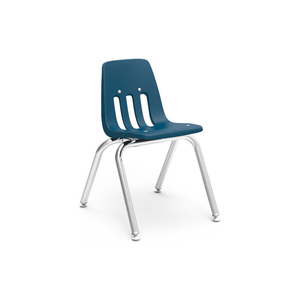 9014 CLASSIC SERIES CLASSROOM CHAIR - NAVY VENTED BACK by Virco Inc