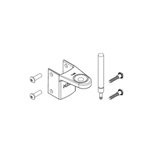 BATHROOM PARTITION TOP HINGE KIT, ZAMAK, BAKED ENAMEL by Bradley Corporation