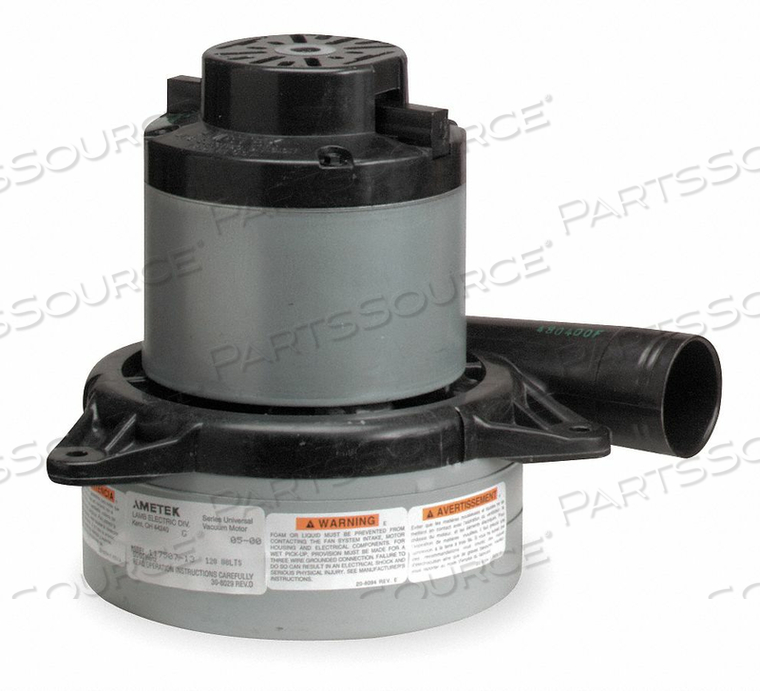 VACUUM MTR/BLWR TANGENTIAL 2 STGE 1 SPD by Ametek Lamb