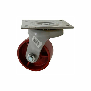 HEAVY-DUTY SWIVEL CASTER - DUCTILE IRON 8" DIA. - 2500 LB. CAPACITY by Fairbanks Scale HEAVY-DUTY SWIVEL CASTER - DUCTILE IRON 8" DIA. - 2500 LB. CAPACITY by Fairbanks Scale