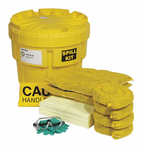 SPILL KIT DRUM CHEMICAL/HAZMAT 19 H by SpillTech