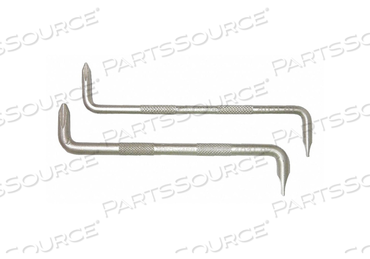 OFFSET SCREWDRIVER SET 2 PCS METAL by Westward
