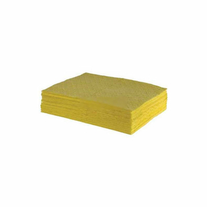 MELTBLOWN HEAVY WEIGHT CHEMICAL BONDED PAD, 15" X 18", 100 PADS/BALE by Evolution Sorbent Product