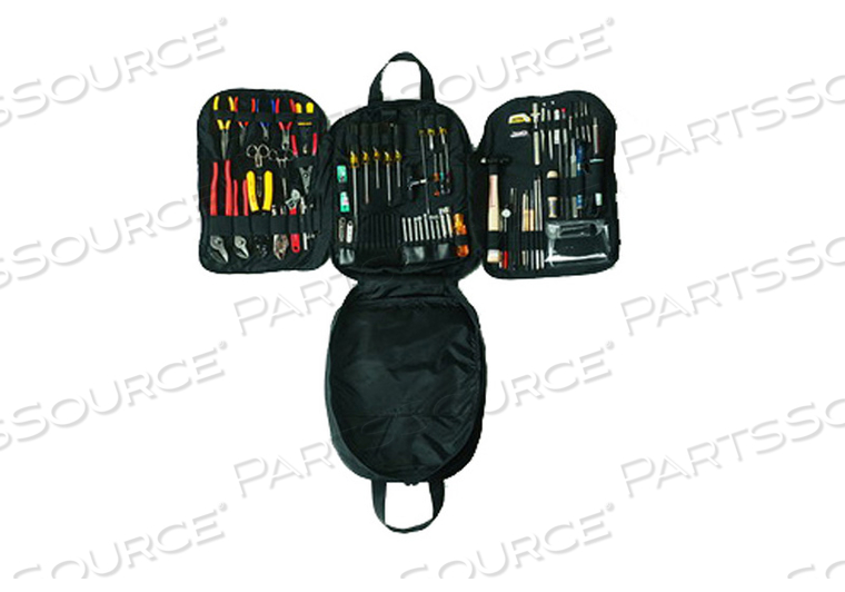 ELECTRONICS MRO TOOL KIT, 7 IN DEEP, BACKPACK CASE, BLACK by JENSEN Tools + Supply Inc. (Formerly Stanley Supply & Services) ELECTRONICS MRO TOOL KIT, 7 IN DEEP, BACKPACK CASE, BLACK by JENSEN Tools + Supply Inc. (Formerly Stanley Supply & Services)