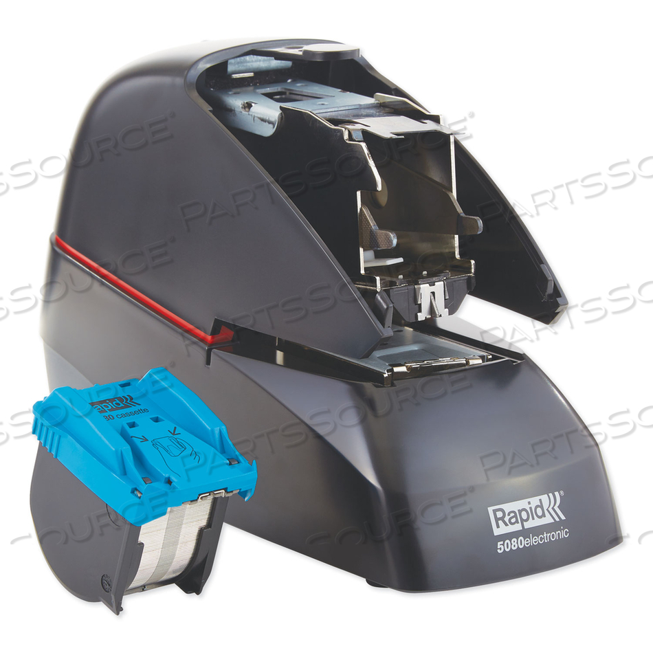 5080E PROFESSIONAL ELECTRIC STAPLER, 90-SHEET CAPACITY, BLACK by Rapid 5080E PROFESSIONAL ELECTRIC STAPLER, 90-SHEET CAPACITY, BLACK by Rapid