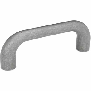 GN 225 CABINET "U" HANDLES CAST IRON, WITH TAPPED HOLES by J.W. Winco