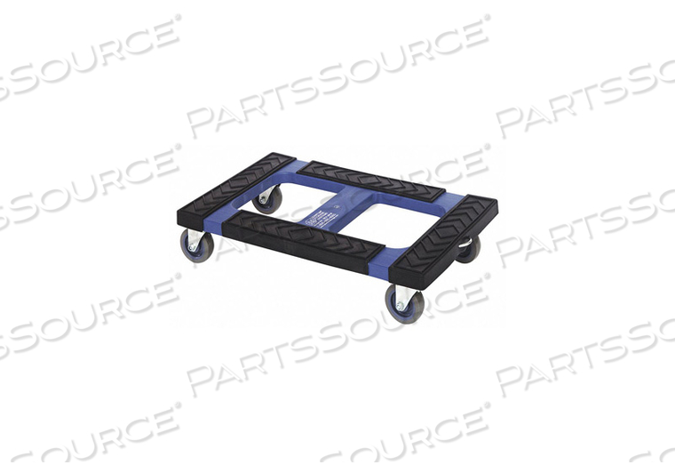 STACK BIN DOLLY D 30 IN W 18 IN BLUE by Quantum Storage Systems STACK BIN DOLLY D 30 IN W 18 IN BLUE by Quantum Storage Systems