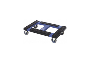 STACK BIN DOLLY D 30 IN W 18 IN BLUE by Quantum Storage Systems STACK BIN DOLLY D 30 IN W 18 IN BLUE by Quantum Storage Systems