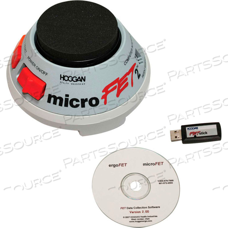 MICROFET2 WIRELESS MANUAL MUSCLE TESTER WITH FET DATA COLLECTION SOFTWARE PACKAGE by Fabrication Enterprises