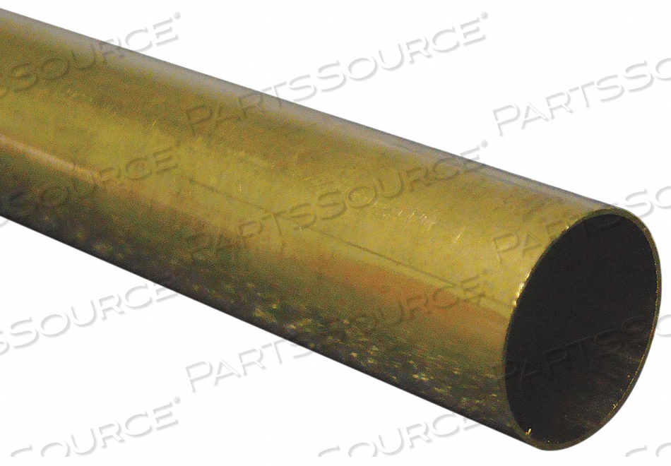 260 BRASS ROUND TUBE, 3/8 IN OUTSIDE DIA, 0.317 IN INSIDE DIA, 0.029 IN WALL THICK, 36 IN OVERALL LG by K S Precision Metals 260 BRASS ROUND TUBE, 3/8 IN OUTSIDE DIA, 0.317 IN INSIDE DIA, 0.029 IN WALL THICK, 36 IN OVERALL LG by K S Precision Metals