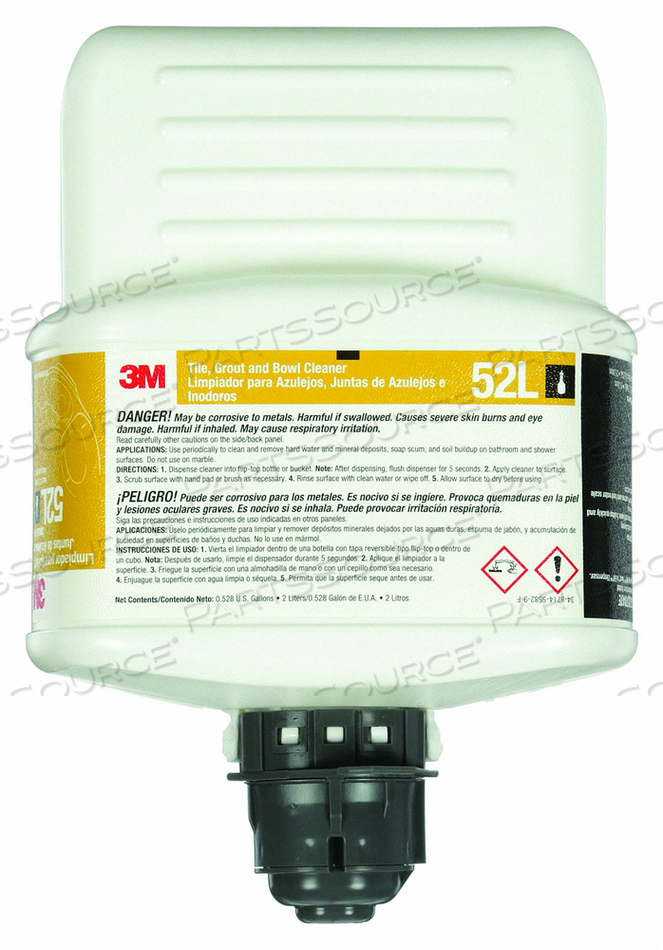 TILE GROUT AND BOWL CLEANER 2L BOTTLE by 3M Consumer TILE GROUT AND BOWL CLEANER 2L BOTTLE by 3M Consumer