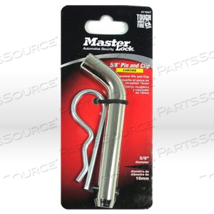 371DAT MASTER LOCK RECEIVER PIN,BENT RECEIVER PIN,TAPERED ENDS FOR EASY INSERTION,5/8" 