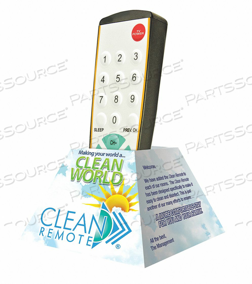 REMOTE CONTROL KIT SPILLPROOF by Clean Remote LLC REMOTE CONTROL KIT SPILLPROOF by Clean Remote LLC