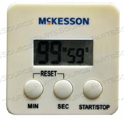 ELECTRONIC ALARM TIMER COUNT DOWN 100 MINUTES DIGITAL DISPLAY by McKesson ELECTRONIC ALARM TIMER COUNT DOWN 100 MINUTES DIGITAL DISPLAY by McKesson