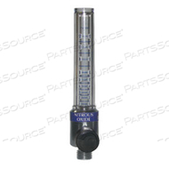 FLOWMETER N2O 12LPM 1/8" FNPT INLET by Ohio Medical, LLC