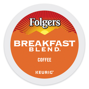 BREAKFAST BLEND COFFEE K-CUPS, 24/BOX by Folgers