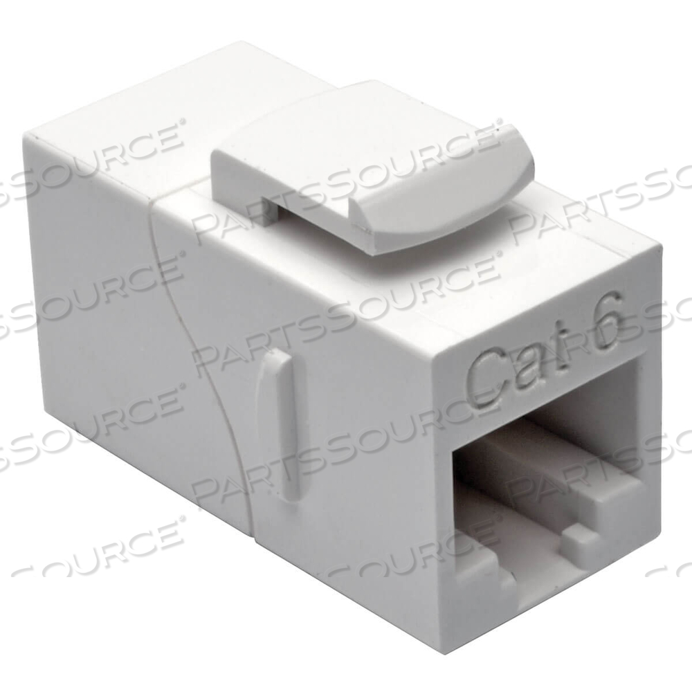 CAT6 STRAIGHT-THROUGH MODULAR IN-LINE SNAP-IN COUPLER by Tripp Lite CAT6 STRAIGHT-THROUGH MODULAR IN-LINE SNAP-IN COUPLER by Tripp Lite