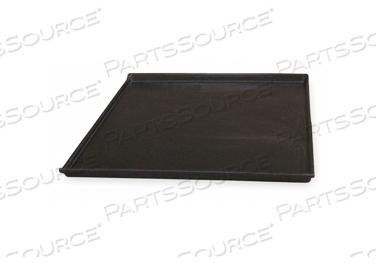TRAY WITH DROP SIDES ESD by Molded Fiberglass