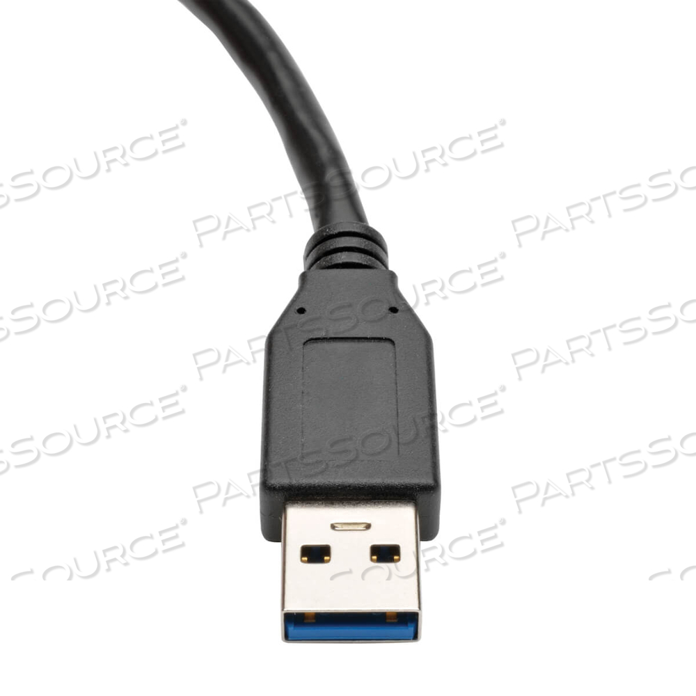 USB 3.0 SUPERSPEED TYPE-A EXTENSION CABLE M/F 6" BLACK 5GBPS by Tripp Lite