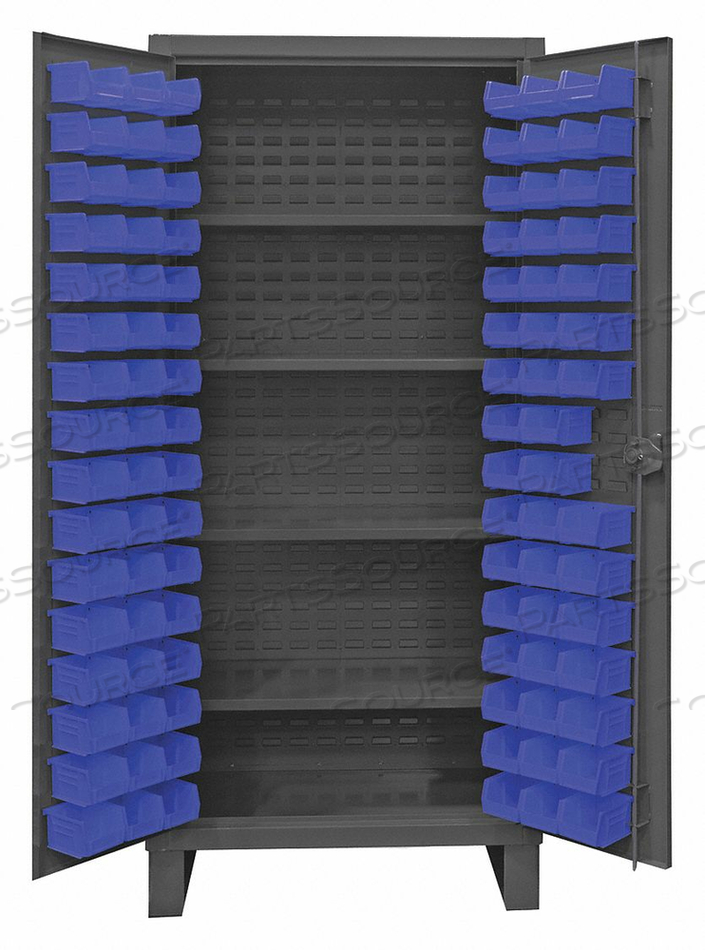 BIN CAB LOUVERED/SHELVING 78 H 36 W 24 D by Durham Manufacturing Company BIN CAB LOUVERED/SHELVING 78 H 36 W 24 D by Durham Manufacturing Company