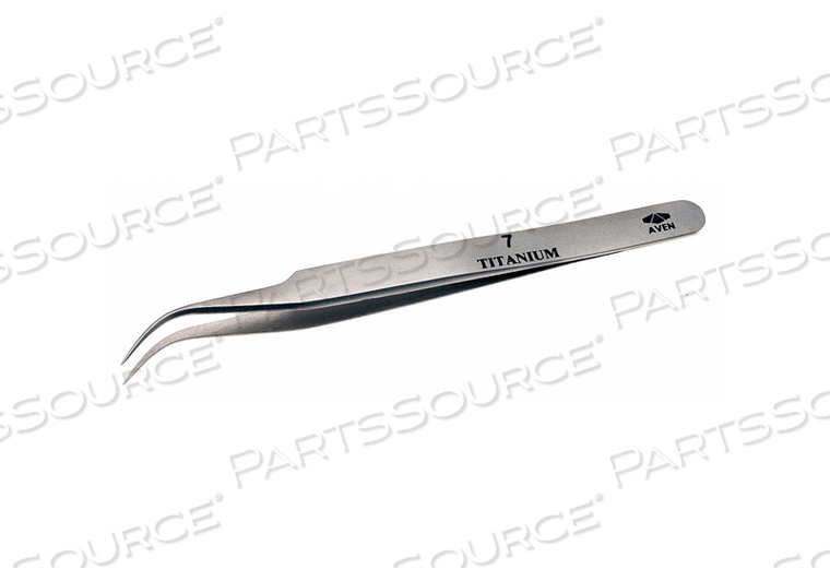 PRECISION TWEEZER TITANIUM 4-1/2 IN by Aven PRECISION TWEEZER TITANIUM 4-1/2 IN by Aven