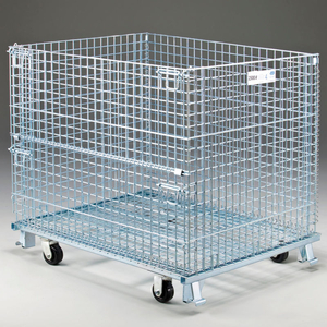 FOLDING WIRE CONTAINER CASTER KIT FOR 40" X 32" & 48" X 40" MODELS by Nashville Wire