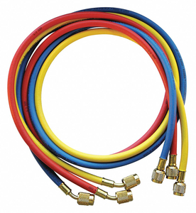 MANIFOLD HOSE SET 60 IN RED YELLOW BLUE by JB Industries MANIFOLD HOSE SET 60 IN RED YELLOW BLUE by JB Industries