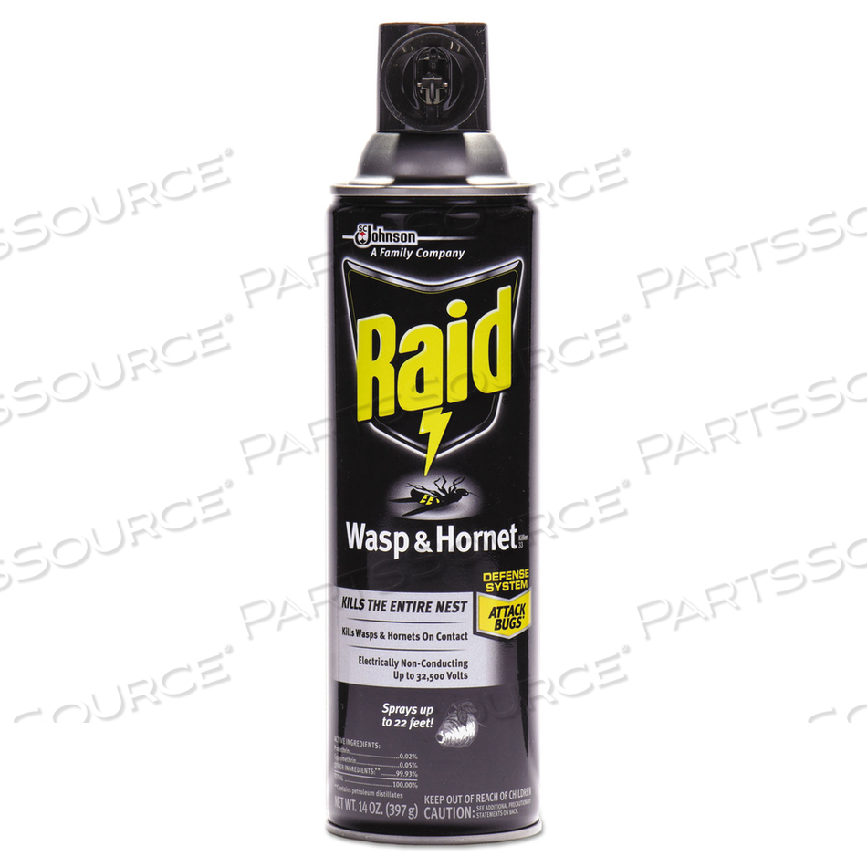 WASP AND HORNET KILLER, 14 OZ AEROSOL SPRAY 