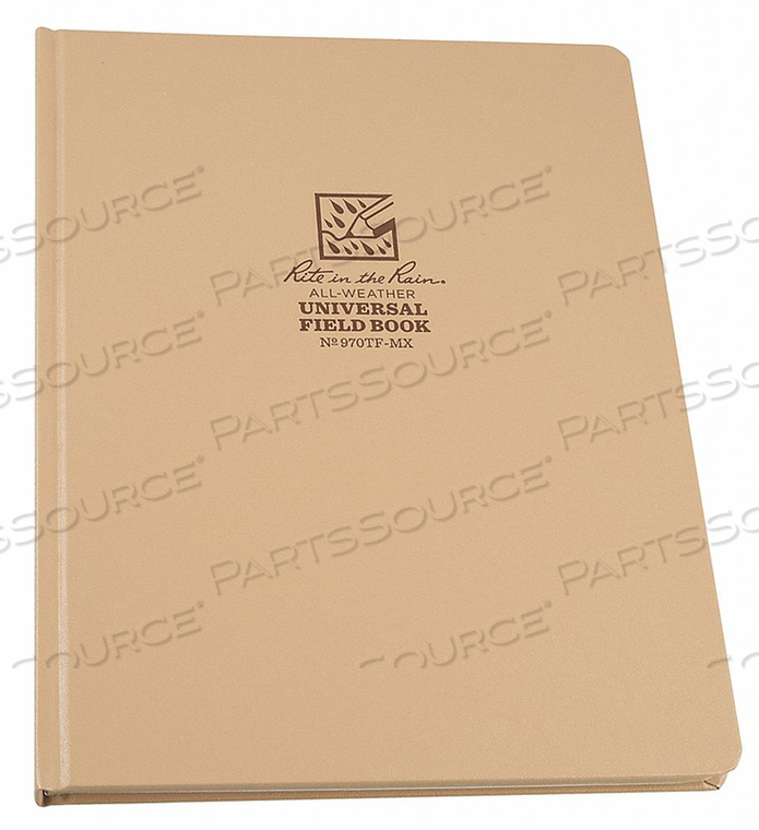 ALL WEATHER NOTEBOOK NONWIREBOUND by Rite In The Rain ALL WEATHER NOTEBOOK NONWIREBOUND by Rite In The Rain