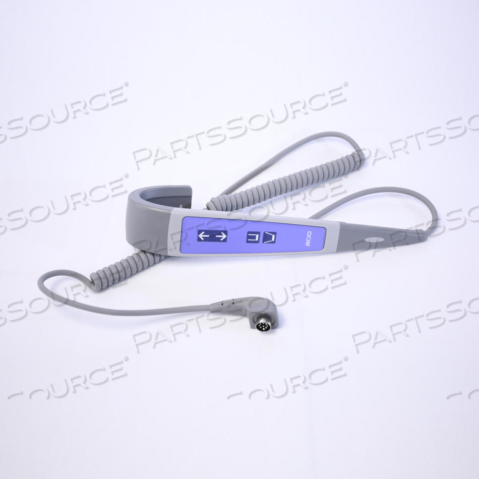 REPLACEMENT HAND CONTROL 4 BUTTON HIGH/LOW + LEG SPREAD FOR ARJO CHORUS, ENCORE, MINSTREL, OPERA, SARA 3000, SARA PLUS, TEMPO PATIENT LIFT 