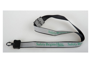 LANYARD SAFETY BEGINS HERE PK10 by Quality Resource Group