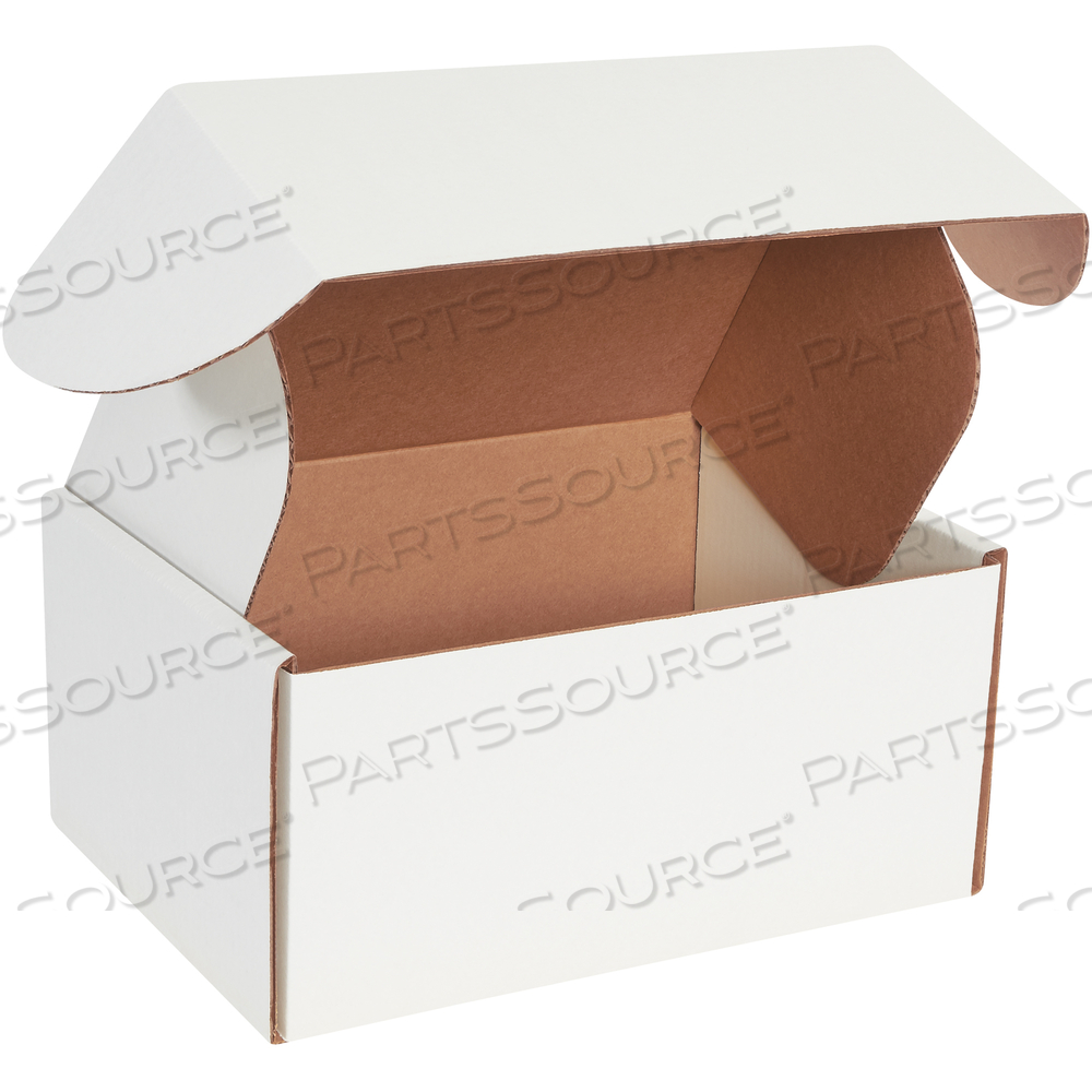 DELUXE LITERATURE MAILERS, 12 1/8" X 9 1/4" X 6", WHITE, 50/BUNDLE by BOX Partners (Box Acquisitions, LLC)