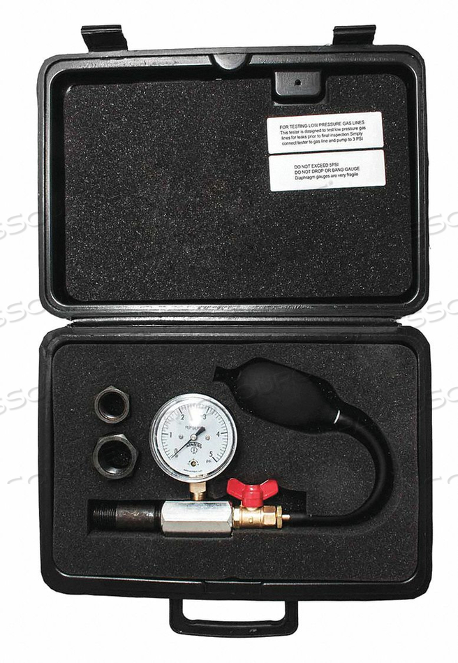LOW PRESSURE GAS TEST KIT 0 TO 5 PSI by Winters Instruments LOW PRESSURE GAS TEST KIT 0 TO 5 PSI by Winters Instruments