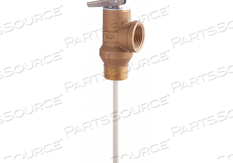 T AND P RELIEF VALVE 3/4 IN INLET by Watts Regulator Co. T AND P RELIEF VALVE 3/4 IN INLET by Watts Regulator Co.
