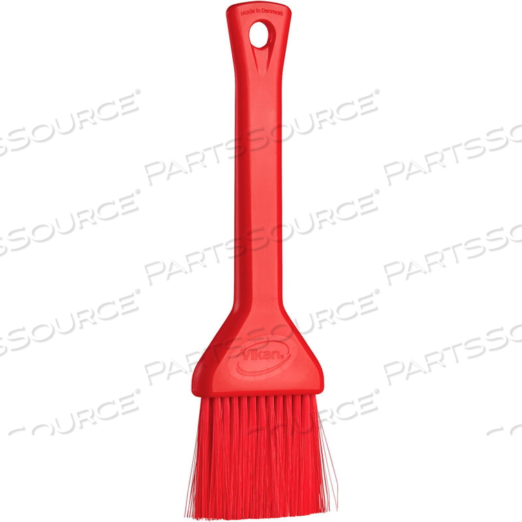 VIKAN 2" PASTRY DETAIL BRUSH, SOFT, RED by Vikan VIKAN 2" PASTRY DETAIL BRUSH, SOFT, RED by Vikan