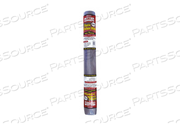 PLASTIC CHICKEN WIRE 3FT.X50FT. by Quest Brands Inc.