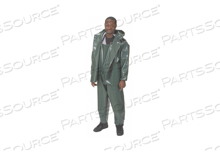 RAIN JACKET WITH DETACHABLE HOOD, GARMENT TYPE RAIN JACKET, STYLE RAIN JACKET, SIZE M, NUMBER OF INSIDE POCKETS 0, NUMBER OF OUTSIDE POCKETS by Condor