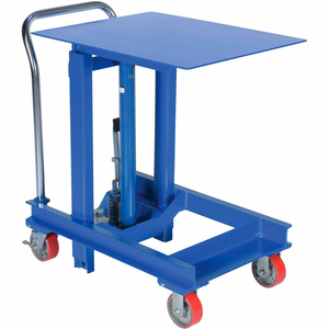 PORTABLE DIE LIFTING TABLE 2000 LB. CAP. 36" TO 60" HEIGHT by Vestil Manufacturing Corp. PORTABLE DIE LIFTING TABLE 2000 LB. CAP. 36" TO 60" HEIGHT by Vestil Manufacturing Corp.