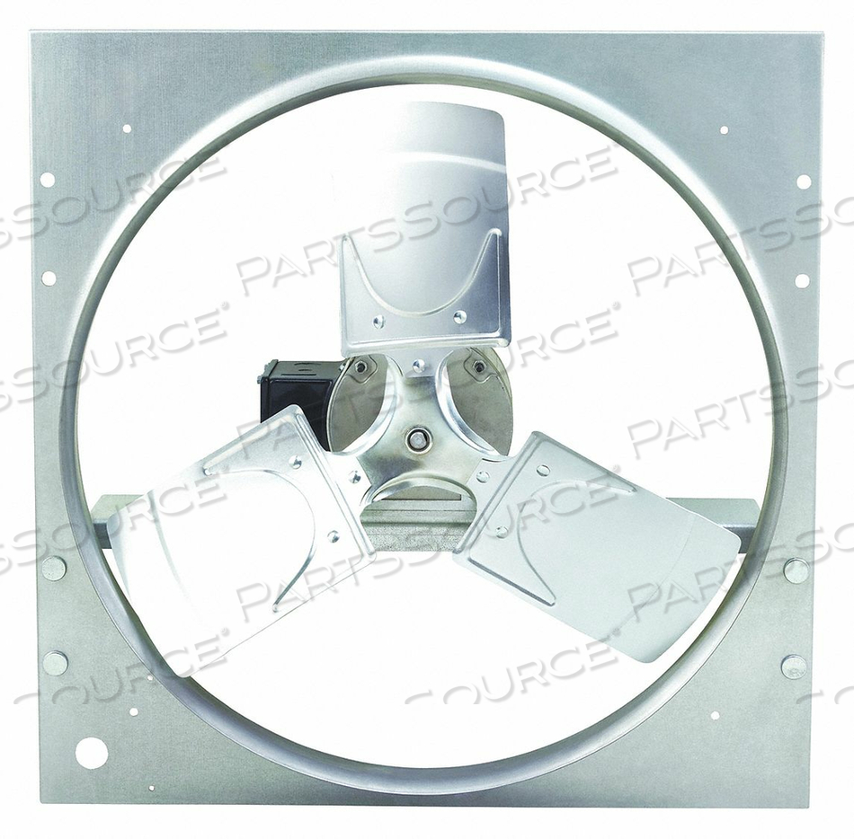 EXHAUST FAN, ASSEMBLED ASSEMBLED, BLADE DIAMETER 20 IN, BLADE MATERIAL ALUMINUM, DRIVE TYPE DIRECT DRIVE, DUCT DIAMETER 20 1/2 IN, EXHAUST A by DAYTON ELECTRIC MANUFACTURING CO